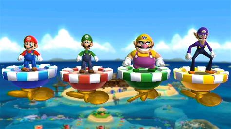 Mario Party 9 Party Mode Blooper Beach Master Difficulty Youtube