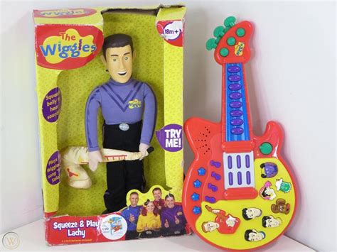 The Wiggles Squeeze And Play Singing Talking 14 Lachy Plush Doll W