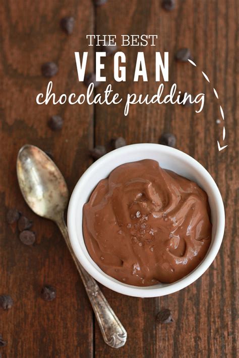 The Best Vegan Chocolate Pudding One Lovely Life