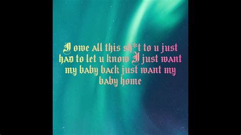 I Just Want My Baby Back Just Want My Baby Home Loop Youtube