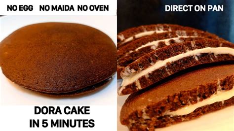 Oreo Dora Cake In 5 Minutes No Maida No Oven No Egg Kids Favourite
