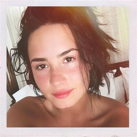 Demi Lovato Wows Fans In Bikini Selfie With Inspiring Message About