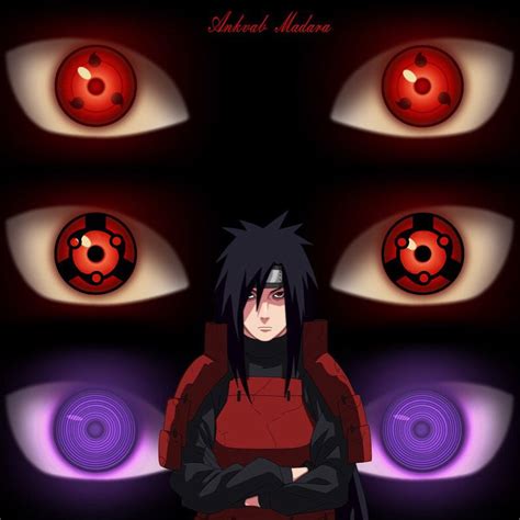 Naruto Madara Uchiha Eyes