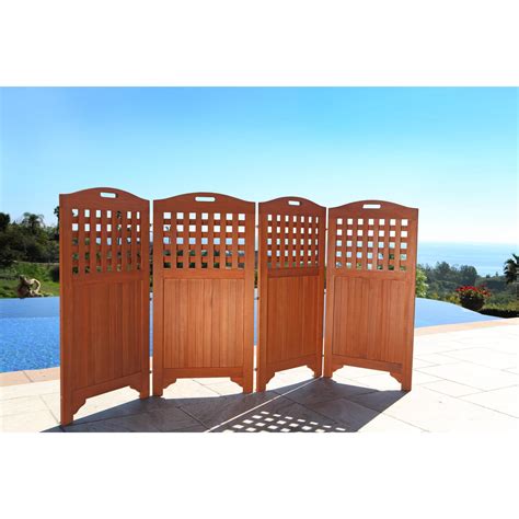 Outdoor Privacy Screens And Panels For Patio