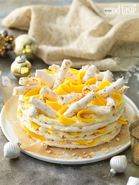 These best christmas desserts are our fave finishes to that spectacular holiday meal. Mango, white chocolate & coconut gateau | Recipe ...