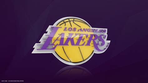 Los Angeles Lakers Nba Basketball Team Hd Widescreen