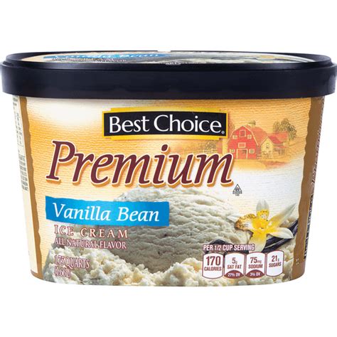 Best Choice Prm Van Bean Ice Cream Treats And Toppings Fairplay Foods