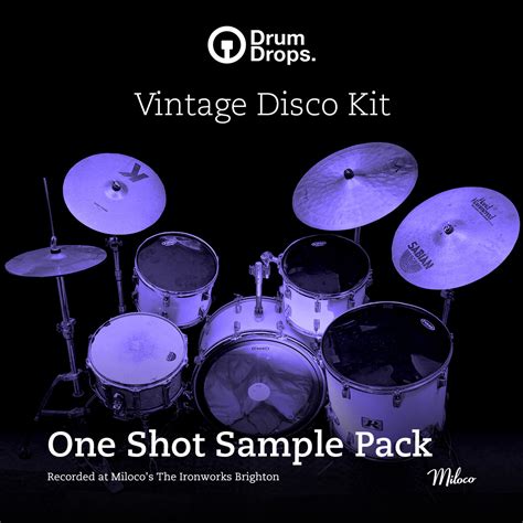 Vintage Disco Kit One Shot Sample Pack By Drumdrops Drums