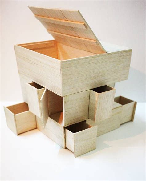 Functional Wooden Organizer Box