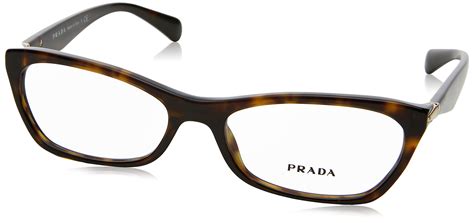 Prada Pr15pv Eyeglasses 2au1o1 Havana 53mm 679420877648 Ebay