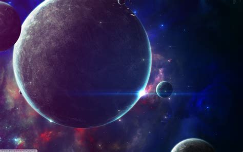 Planet Space Universe Galaxy Space Art Wallpapers Hd