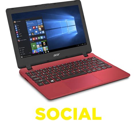 Buy Acer Aspire Es1 131 116 Laptop Red Free Delivery Currys