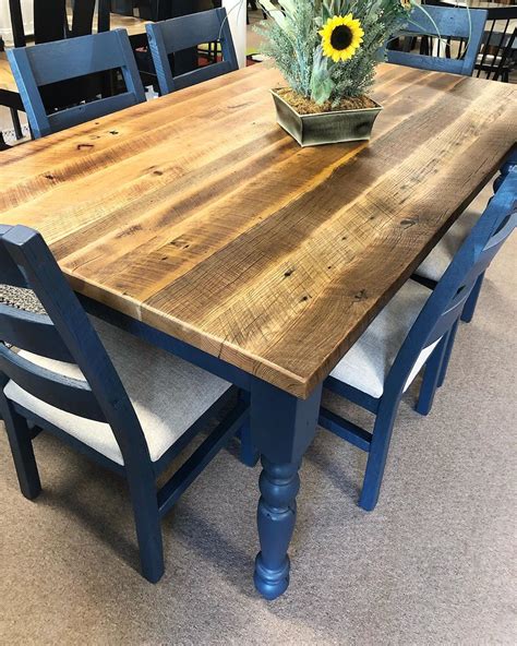 If Only Barns Could Talk Awesome Dining Table Made Out Of Reclaimed