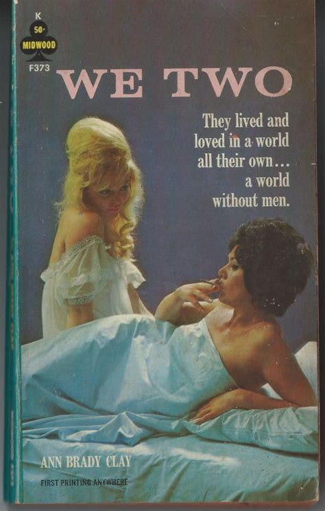 The Book Cover For We Two By Ann Brady Clay With An Image Of A Woman In Bed