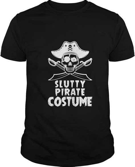 caraz store slutty pirate costume pirate skull cross sword mens t shirt 70258 l