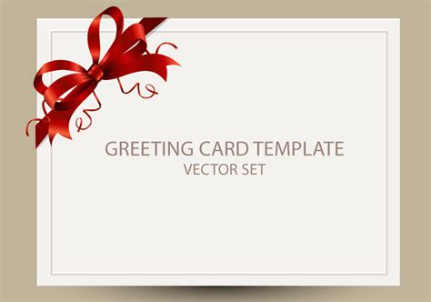 Greeting Card Template Free Download