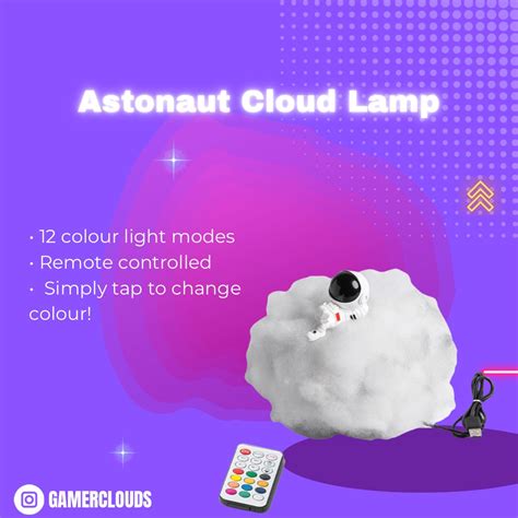 Astronaut Cloud Lamp Furniture And Home Living Lighting And Fans