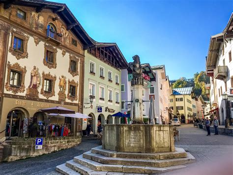 It is situated on the berchtesgaden stream in a deep valley surrounded on three sides by austrian territory, just north of berchtesgaden national park. Packed Suitcase | Berchtesgaden- historic downtown square