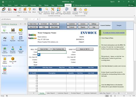 Excel Invoice Manager Platinum Billing Software And Invoice Software
