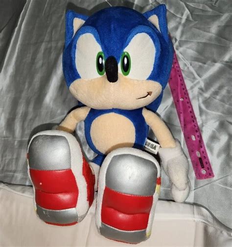 Sonic The Hedgehog 2001 Soap Shoes Sonic Plush 🔵 Sa2 Sonic Adventure ⭐