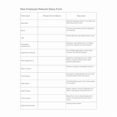New Office Setup Checklist Template