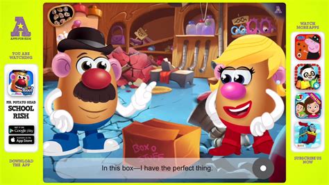 Mr Potato Head School Rush Awesome Playtime App For Kids Youtube