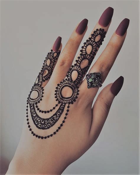 simple finger mehndi designs for front back finger henna ideas 744 the best porn website