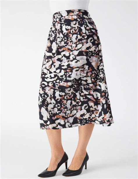 Grace Hill Printed A Line Skirt Ezibuy Australia