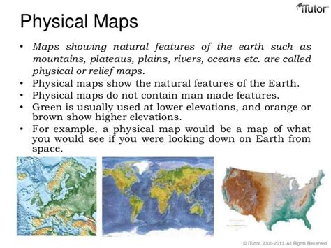 What Does A Physical Map Show Color 2018