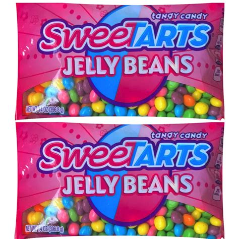 Sweetarts Easter Candy Jelly Beans Net Wt 14 Oz Pack Of 2