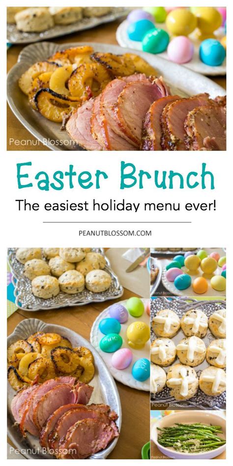 Mustard Glazed Ham With Pineapple Recipe Easter Brunch Menu Easy