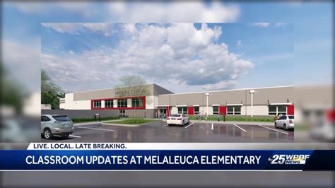 Melaleuca Elementary School To Undergo 38 Million Construction In Palm