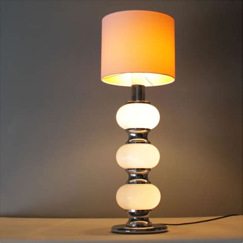 Perfect to place in the corner of your living room or bedroom for some giant lighting, or just to place on your desk and use your 70 inch television as your computer monitor and pretend. Large Table Lamp by Sölken Leuchten, Germany