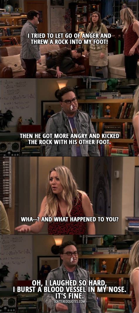 14 Best The Big Bang Theory Quotes From The Geology Elevation 10x09