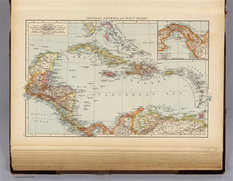 Central America David Rumsey Historical Map Collection