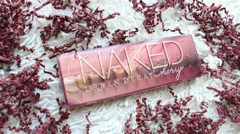 Samantha Jane Urban Decay Naked Cherry Swatches