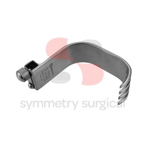 Symmetry® Retractor Charnley Blade Short Angled 2 12 In Deep 1 In