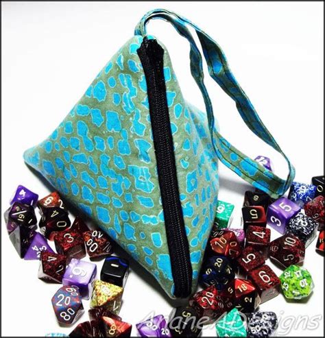 Dice Bag Geek Gear Gamer Gear Dungeons And By Ananeadesigns 1000