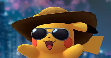 Summer Hat Pikachu Is Back In Pokemon Go Until May 12