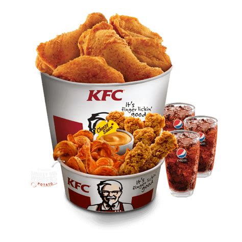 Harga ayam nasi kfc chicken crispy rp. Harga KFC Bucket Berganda - Senarai Harga Makanan di Malaysia