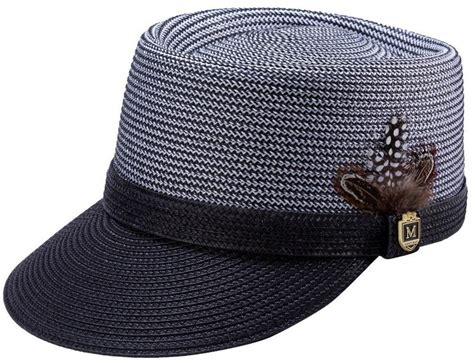 Braided Two Toned Legionnaire Cap Mens Hats Fashion Hats For Men