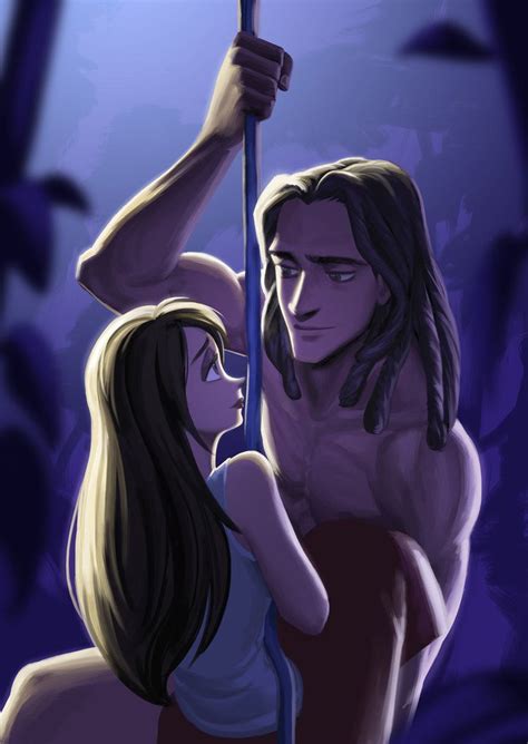 Tarzan And Jane By Miacat7 On Deviantart Tarzan Disney Disney Jane