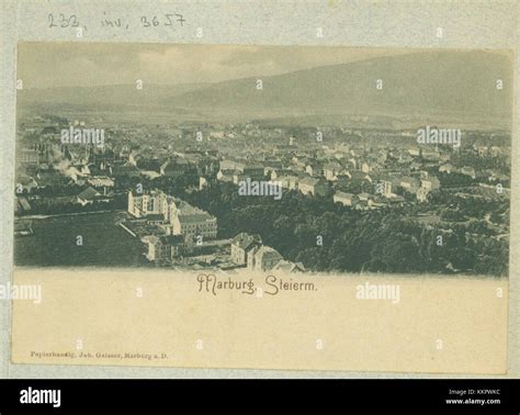 Razglednice Maribora Ki Jih Je Leta 1903 Uredil Dr Amand Rak 233