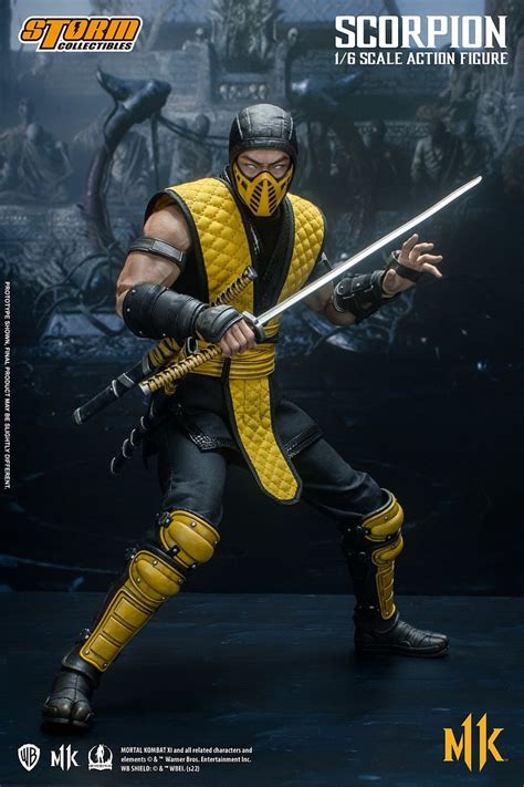 Pre Order Storm Toys 16 Mortal Kombat 11 Scorpion Klassic Dcmk09