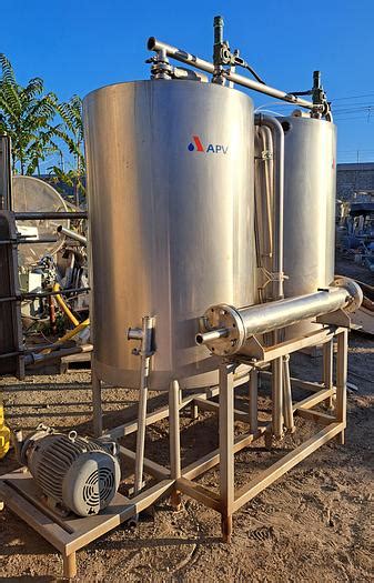 2 Tank Stainless Steel Cip System For Sale In California