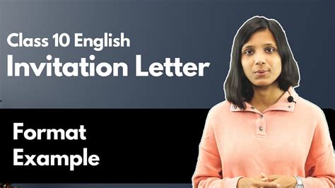Invitation Letter Card Class 10 English In Nepali Format Example See Preparation