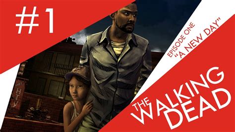 The Walking Dead Episode 1 A New Day Gameplay Walkthrough Youtube