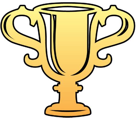 Cartoon Trophy Clipart Cup Wikiclipart