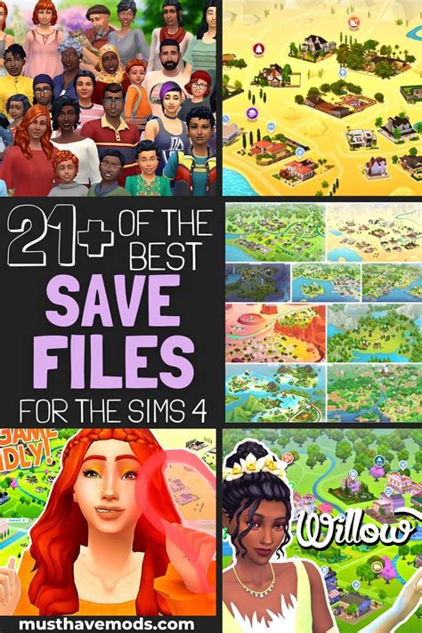21 Best Sims 4 Save Files To Add Variety To Your Game Sims 4 Save File