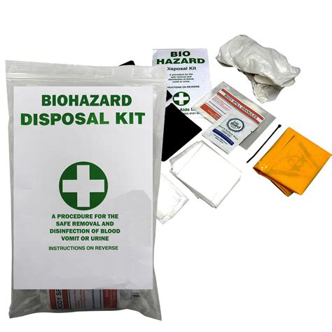 Body Fluid Spill Clean Up Kit Single Application Jax First Aid